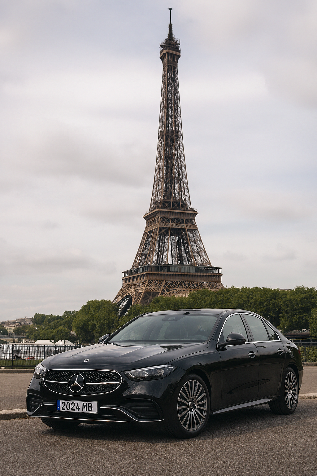 Véhicule Mercedes E-Class catégorie Premium - Service VTC luxe Paris